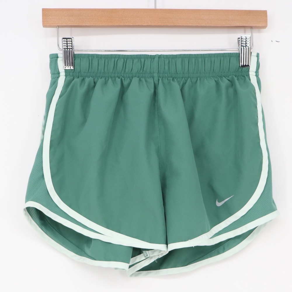 Nike Shorts Womens S Tempo Green Dri-FIT Athletic Running Excellent